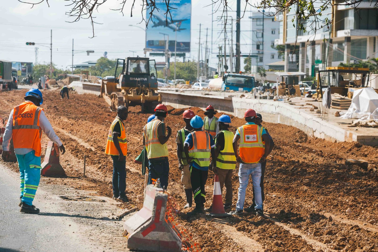 Chantier de construction